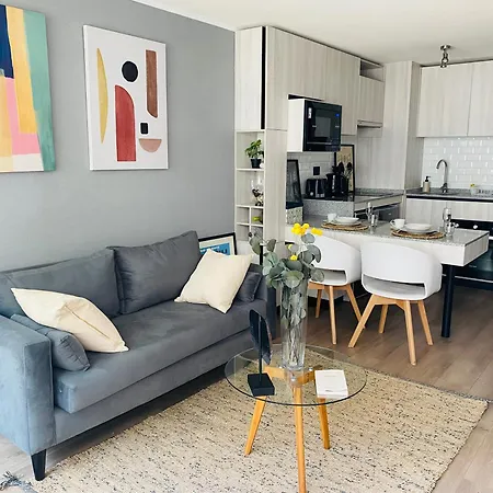 Departamento Nuevo A Pasos Del Metro - Santa Lucia Apartment